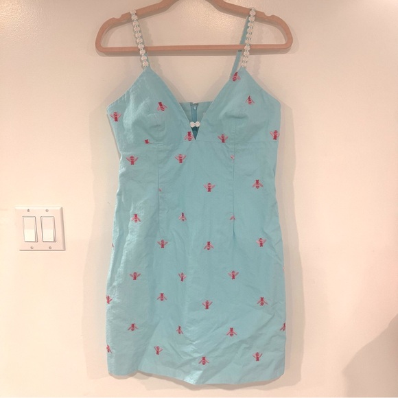 Lilly Pulitzer Dresses & Skirts - Lilly Pulitzer Baby Blue Dress Women’s Sz 6